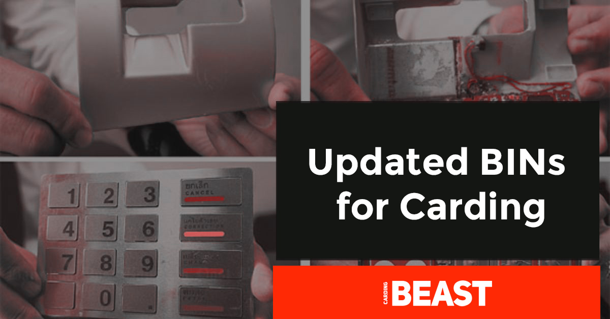 Updated BINs for Carding