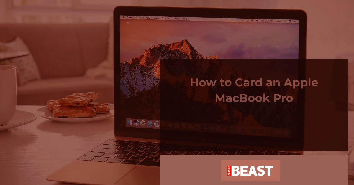 Card an Apple MacBook Pro